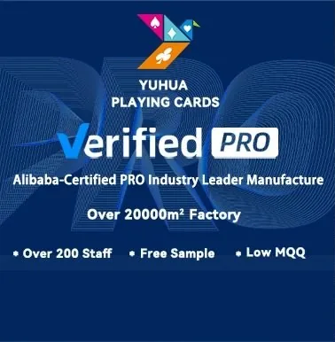 YUHUA Playing Cards — Alibaba Certified PRO Industry Leader Manufacture
